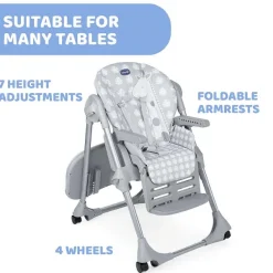 Seggioloni|Chicco Seggiolone Polly Easy Pinguin