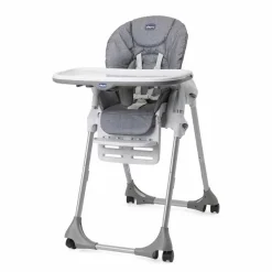 Seggioloni|Chicco Seggiolone Polly Easy Grey Melange