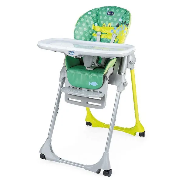 Seggioloni|Chicco Seggiolone Polly Easy Crocodile
