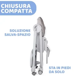 Seggioloni|Chicco Seggiolone Polly Magic Relax Cocoa