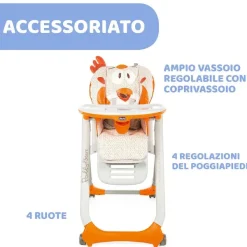 Seggioloni|Chicco Seggiolone Polly2Start Dots