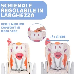 Seggioloni|Chicco Seggiolone Polly2Start Froggy