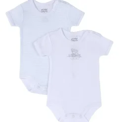 Body|Chicco Set Body Intimo Bianco E Azzurro