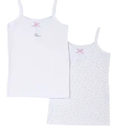 Intimo|Chicco Set Due Canottiere A Costina