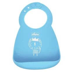 Piatti E Posate|Chicco Set Pappa Easy Start In Silicone Per Lo Svezzamento Azzurro