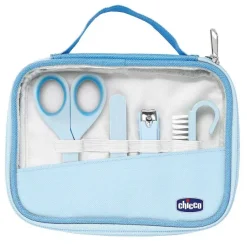 Cura E Accessori Bagnetto|Chicco Set Unghie Happy Hands Azzurro