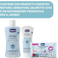 Set Cosmetica|Chicco Set Zaino Natural Sensation