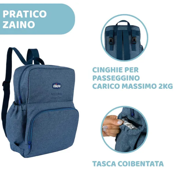 Set Cosmetica|Chicco Set Zaino Natural Sensation