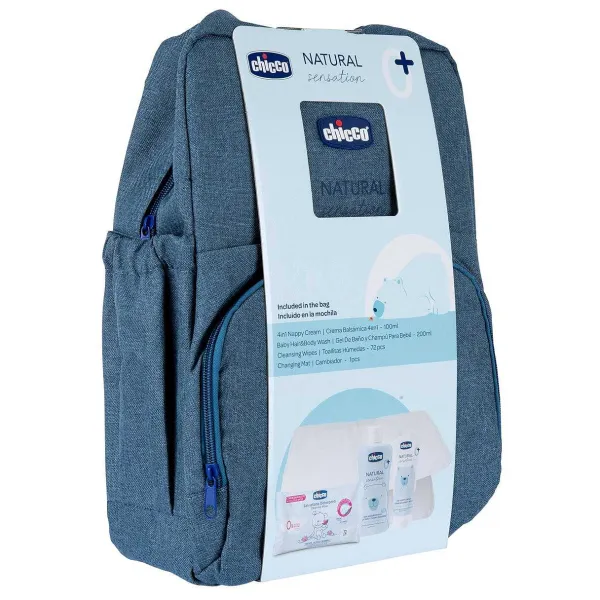 Set Cosmetica|Chicco Set Zaino Natural Sensation