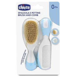Cura E Accessori Bagnetto|Chicco Spazzola E Pettine Azzurro