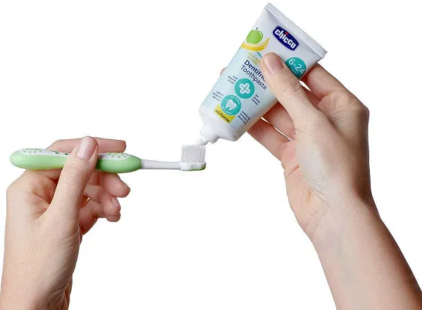 Igiene Orale|Chicco Spazzolino Da Denti 6-36 M Multicolore Azzurro