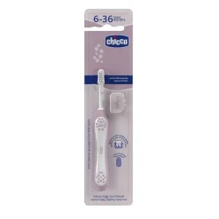 Igiene Orale|Chicco Spazzolino Primi Denti 6-36M Lilla