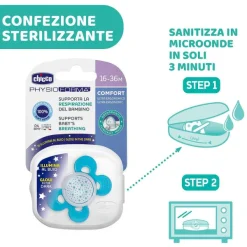 Succhietti Physioforma|Chicco Succhietto Physioforma® Comfort 6-16M (1 Pcs) Silicone Dog