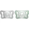 Succhietti Physioforma|Chicco Succhietto Physioforma® Micr 0-2M (2 Pcs) Nuvole- Cuori