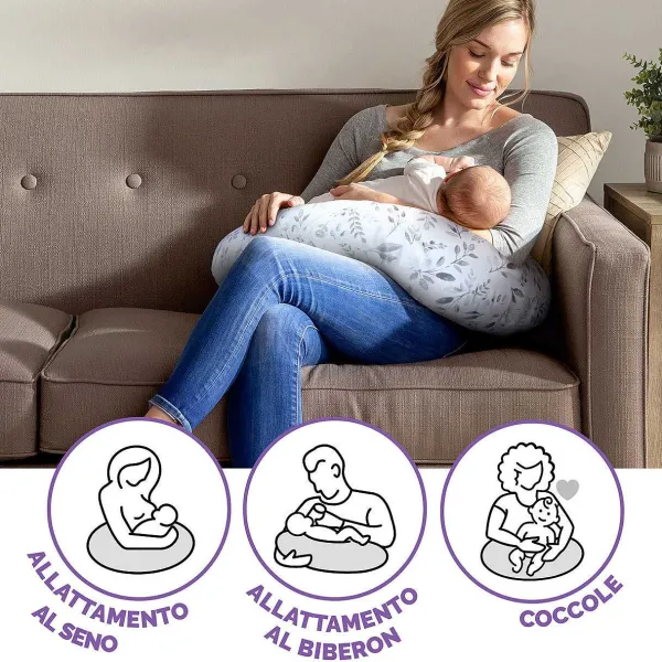 Boppy Supporti Allattamento|Chicco Supporto Allattamento Boppy Grigio