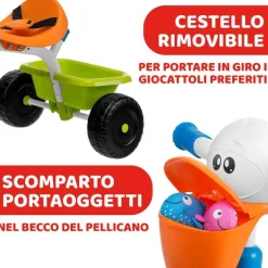 Tricicli|Chicco Triciclo Pellicano 2 In 1