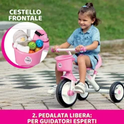 Tricicli|Chicco Triciclo U-Go Girl