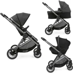 Trio E Sistemi Modulari|Chicco Trio Best Friend Pro Con Kory Essential Pirate Black