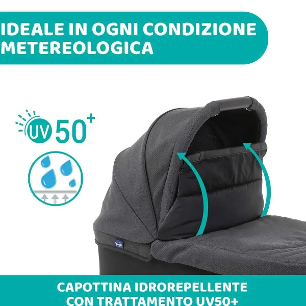 Trio E Sistemi Modulari|Chicco Trio Best Friend Pro Con Kory Essential Pirate Black