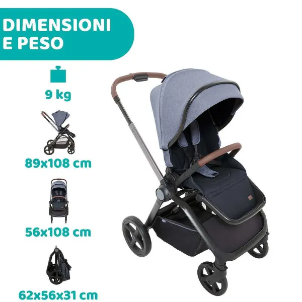 Trio E Sistemi Modulari|Chicco Trio Mysa Con Kory Essential Royal Blue