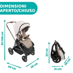 Trio E Sistemi Modulari|Chicco Trio Mysa Con Kory Essential Amber Glow