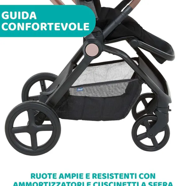 Trio E Sistemi Modulari|Chicco Trio Mysa Con Kory Essential Black Satin