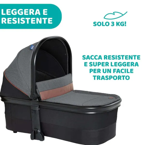 Trio E Sistemi Modulari|Chicco Trio Mysa Con Kory Essential Black Satin