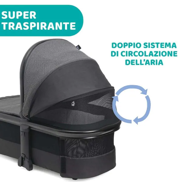 Trio E Sistemi Modulari|Chicco Trio Mysa Con Kory Essential Black Satin