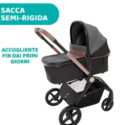 Trio E Sistemi Modulari|Chicco Trio Mysa Con Kory Plus Black Satin