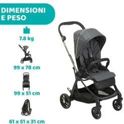 Trio E Sistemi Modulari|Chicco Trio One4Ever Con Kory Essential - Special Edition