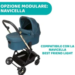 Trio E Sistemi Modulari|Chicco Trio One4Ever Con Kory Essential Green Gem