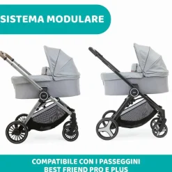Trio E Sistemi Modulari|Chicco Trio One4Ever Con Kory Essential Silverleaf