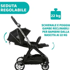 Trio E Sistemi Modulari|Chicco Trio One4Ever Con Kory Plus Pirate Black