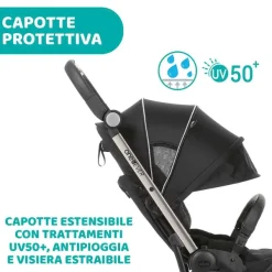 Trio E Sistemi Modulari|Chicco Trio One4Ever Con Kory Plus Pirate Black