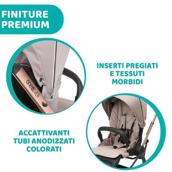 Trio E Sistemi Modulari|Chicco Trio One4Ever Con Kory Plus Desert Taupe