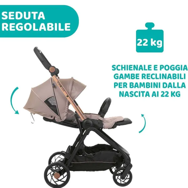 Trio E Sistemi Modulari|Chicco Trio One4Ever Con Kory Plus Desert Taupe