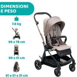 Trio E Sistemi Modulari|Chicco Trio One4Ever Con Kory Plus Desert Taupe
