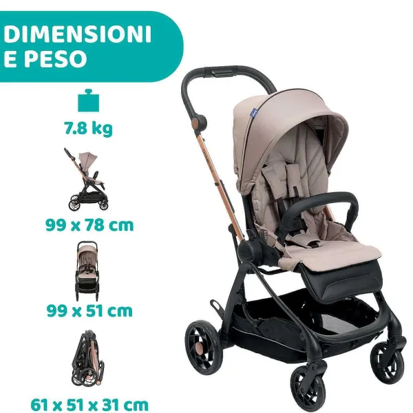 Trio E Sistemi Modulari|Chicco Trio One4Ever Con Kory Plus Desert Taupe
