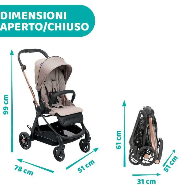 Trio E Sistemi Modulari|Chicco Trio One4Ever Con Kory Plus Desert Taupe