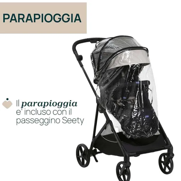 Trio E Sistemi Modulari|Chicco Trio Seety Con Kory Essential Etna Black