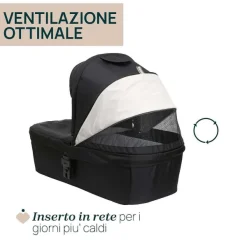 Trio E Sistemi Modulari|Chicco Trio Seety Con Kory Essential Etna Black