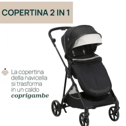 Trio E Sistemi Modulari|Chicco Trio Seety Con Kory Essential Etna Black