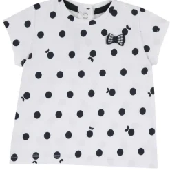 T-Shirt|Chicco T-Shirt Con Manica Corta E Fiocchetto