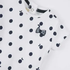 T-Shirt|Chicco T-Shirt Con Manica Corta E Fiocchetto