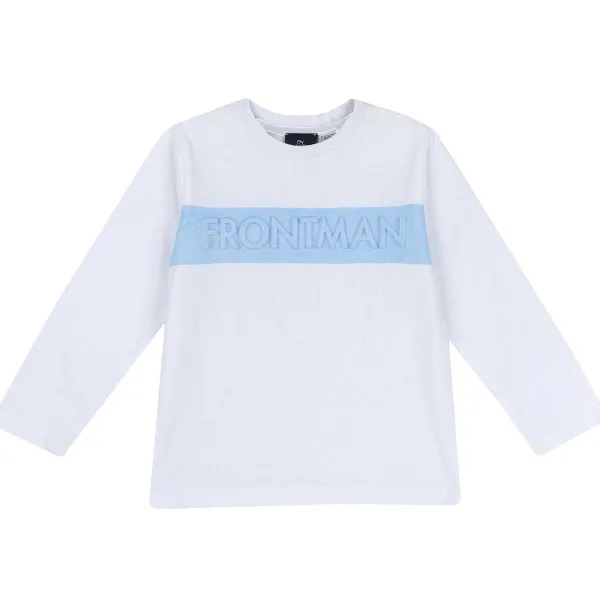 T-Shirt|Chicco T-Shirt Con Manica Lunga E Stampa In Rilievo