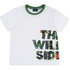 T-Shirt|Chicco T-Shirt Con Stampa Wild Bianco