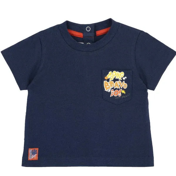 T-Shirt|Chicco T-Shirt Con Taschina E Stampa