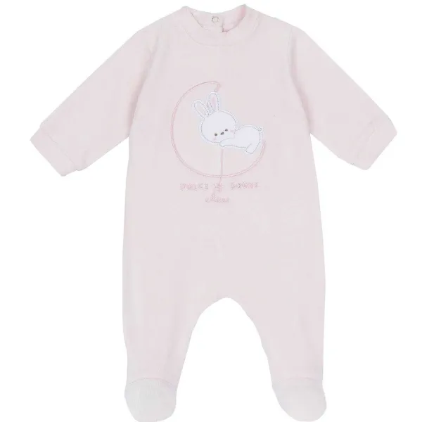 Tutine|Chicco Tutina Aperta Dietro Rosa Chiaro