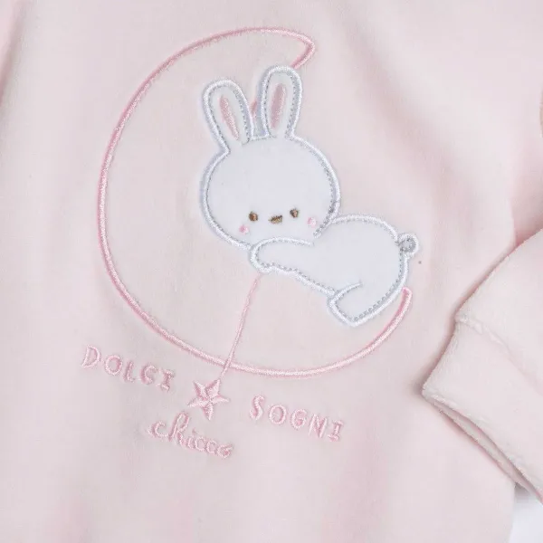 Tutine|Chicco Tutina Aperta Dietro Rosa Chiaro