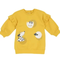 Vestiti|Chicco Vestito Con Volant Sulle Maniche